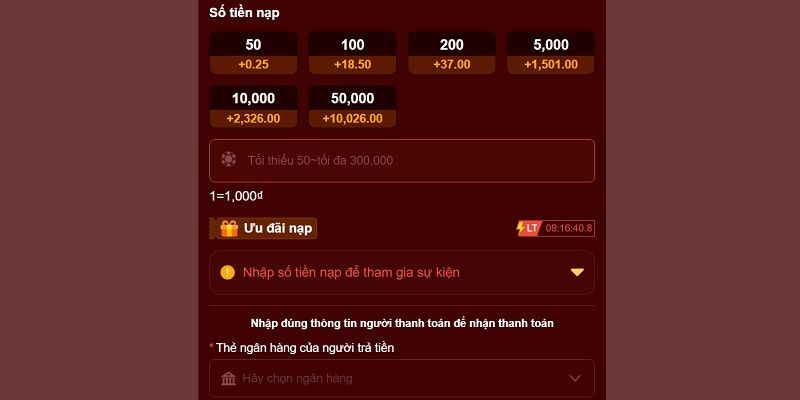 Gửi tiền qua ngân hàng truyền thống