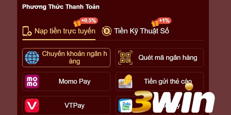 Nạp tiền đa phương thức