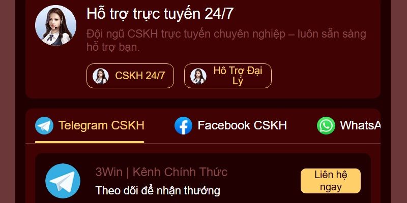 Tại sao cần liên hệ 3win